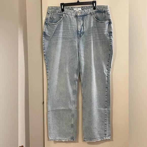 GOOD AMERICAN x ZARA ZW 90’s Relaxed Jeans - Picture 3 of 8